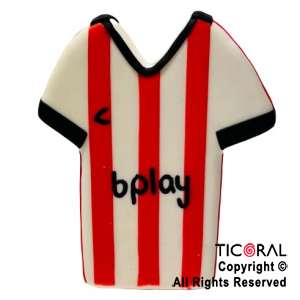ADORNO CAMISETA ESTUDIANTES PORCELANA FRIA G x 1